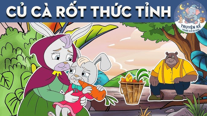CỦ CÀ RỐT THỨC TỈNH - Phim hoạt hình - Truyện Cổ Tích Việt Nam